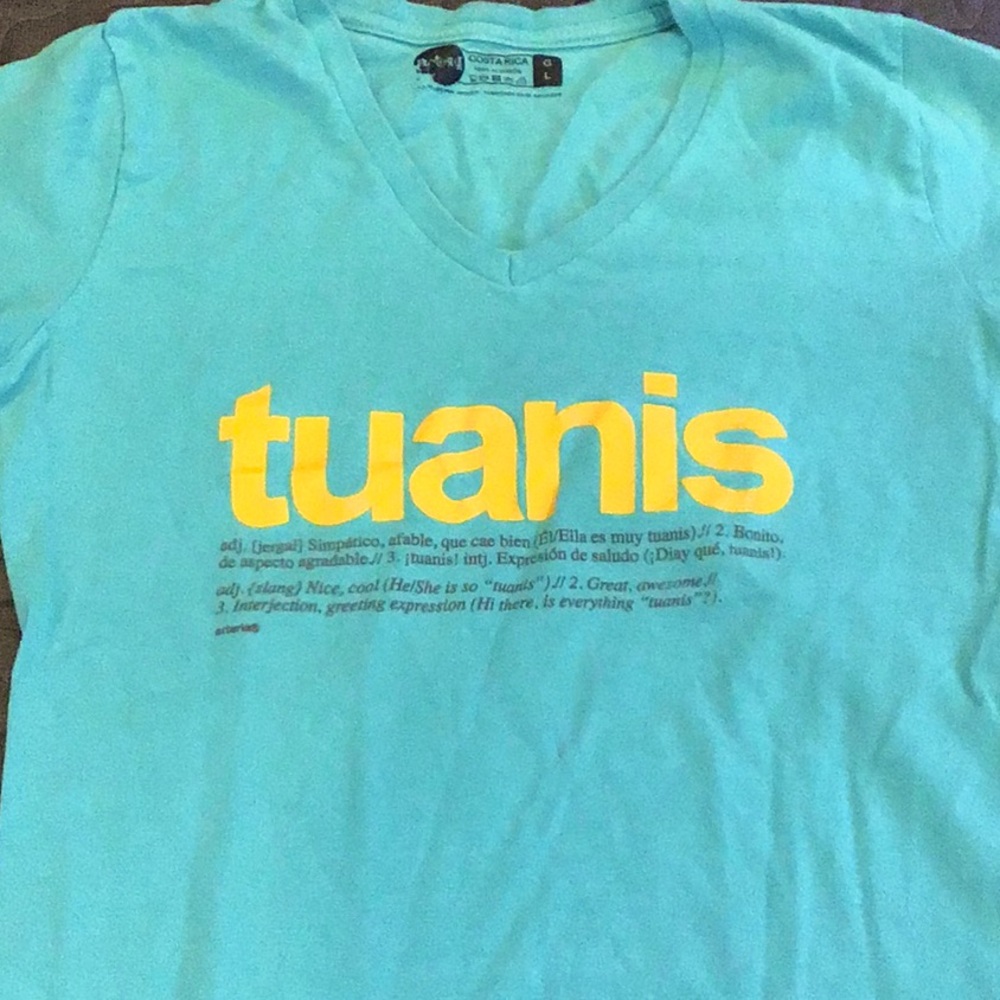 Tee shirt from Costa Rica
